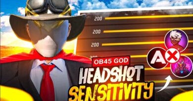 Best Headshot Sensitivity in Free Fire in 2024